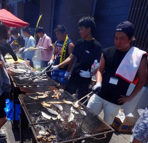 秋の海鮮BBQ